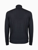 Pull dolcevita uomo lana grigio tinta unita - Gallo 1927 - Official Online Shop