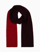 Sciarpa uomo lana blu fantasia giglio - Gallo 1927 - Official Online Shop