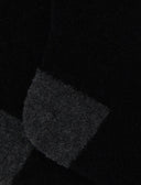 Calze corte donna lana bouclé nero tinta unita e contrasti - Gallo 1927 - Official Online Shop