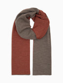 Sciarpa uomo lana beige righe windsor - Gallo 1927 - Official Online Shop