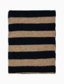 Sciarpa donna alpaca e lana blu righe bicolore - Gallo 1927 - Official Online Shop
