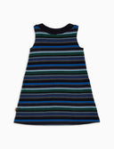 Vestito bambino pile blu righe multicolor - Gallo 1927 - Official Online Shop