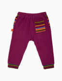 Pantaloni bambino pile fucsia tinta unita - Gallo 1927 - Official Online Shop