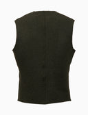 Gilet uomo lana verde tinta unita - Gallo 1927 - Official Online Shop
