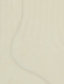 Calze lunghe donna lana bianche a coste tinta unita - Gallo 1927 - Official Online Shop