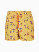 Boxer mare uomo fantasia scimmie in spiaggia giallo - Gallo 1927 - Official Online Shop