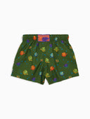 Boxer mare bambino fantasia pesci a righe verde - Gallo 1927 - Official Online Shop