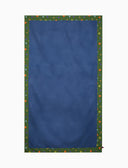 Telo mare unisex tinta unita e bordo fantasia pesci a righe blu - Gallo 1927 - Official Online Shop