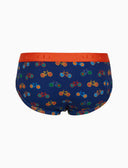 Slip intimo uomo cotone fantasia biciclette blu - Gallo 1927 - Official Online Shop