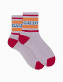 Calze corte unisex cotone a righe di due colori lurex - Gallo 1927 - Official Online Shop