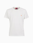 T-shirt girocollo unisex cotone tinto capo tinta unita bianco - Gallo 1927 - Official Online Shop