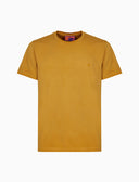 T-shirt girocollo unisex cotone tinto capo tinta unita giallo - Gallo 1927 - Official Online Shop