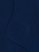 Calze corte donna cotone costa tinta unita blu - Gallo 1927 - Official Online Shop