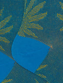 Calze corte uomo cotone fantasia foglie azzurro - Gallo 1927 - Official Online Shop