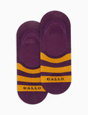 Solette unisex cotone viola a righe bicolore - Gallo 1927 - Official Online Shop