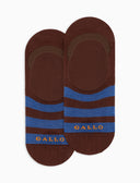 Solette unisex cotone a righe bicolore marrone - Gallo 1927 - Official Online Shop