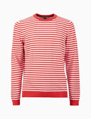 Pull uomo girocollo cotone a righe a due colori rosa - Gallo 1927 - Official Online Shop