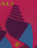 Calze cortissime unisex spugna tecnica tinta unita chevron fucsia - Gallo 1927 - Official Online Shop