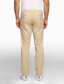 Pantalone lungo uomo in cotone beige tinta unita - Gallo 1927 - Official Online Shop