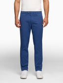 Pantalone lungo uomo in cotone blu tinta unita - Gallo 1927 - Official Online Shop