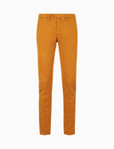 Pantalone lungo uomo in cotone giallo tinta unita - Gallo 1927 - Official Online Shop
