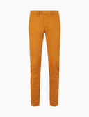 Pantalone lungo uomo in cotone giallo tinta unita - Gallo 1927 - Official Online Shop