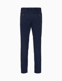 Pantalone lungo uomo cotone blu tinta unita - Gallo 1927 - Official Online Shop