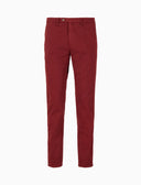 Pantalone lungo uomo cotone bordò tinta unita - Gallo 1927 - Official Online Shop