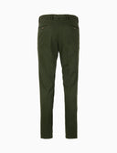 Pantalone lungo uomo cotone verde tinta unita - Gallo 1927 - Official Online Shop