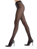 Collant velato donna nero fantasia scacchiera - Gallo 1927 - Official Online Shop