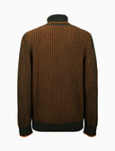Pull dolcevita uomo lana, viscosa e cashmere verde costa vanisé a due colori - Gallo 1927 - Official Online Shop
