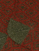 Calze corte donna cotone arancio fantasia rombi e cuori effetto scintillante - Gallo 1927 - Official Online Shop