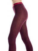 Collant donna cotone bordò vanisé - Gallo 1927 - Official Online Shop