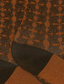 Calze corte donna viscosa verde fantasia foglioline - Gallo 1927 - Official Online Shop