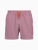 Boxer mare uomo fantasia seersucker bordò - Gallo 1927 - Official Online Shop