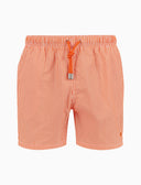 Boxer mare uomo fantasia seersucker arancio - Gallo 1927 - Official Online Shop
