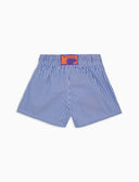 Boxer mare bambino fantasia seersucker blu - Gallo 1927 - Official Online Shop