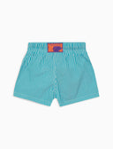 Boxer mare bambino fantasia seersucker azzurro - Gallo 1927 - Official Online Shop