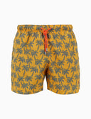 Boxer mare uomo fantasia palme giallo - Gallo 1927 - Official Online Shop