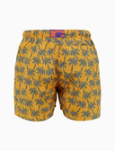 Boxer mare uomo fantasia palme giallo - Gallo 1927 - Official Online Shop
