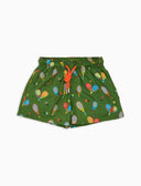 Boxer mare bambino fantasia racchette verde - Gallo 1927 - Official Online Shop