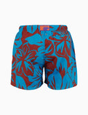 Boxer mare uomo fantasia fiori azzurro - Gallo 1927 - Official Online Shop