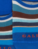 Soletta unisex cotone righe multicolor blu - Gallo 1927 - Official Online Shop
