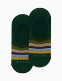 Soletta unisex cotone righe multicolor verde - Gallo 1927 - Official Online Shop
