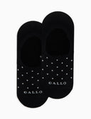 Soletta unisex cotone nero fantasia pois - Gallo 1927 - Official Online Shop