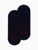 Soletta unisex cotone blu fantasia pois - Gallo 1927 - Official Online Shop