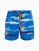 Boxer mare uomo fantasia barche a vela blu - Gallo 1927 - Official Online Shop
