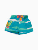 Boxer mare bambino fantasia barche a vela verde - Gallo 1927 - Official Online Shop