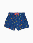 Boxer mare bambino fantasia pappagalli blu - Gallo 1927 - Official Online Shop