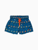 Boxer mare bambino fantasia calcio balilla blu - Gallo 1927 - Official Online Shop